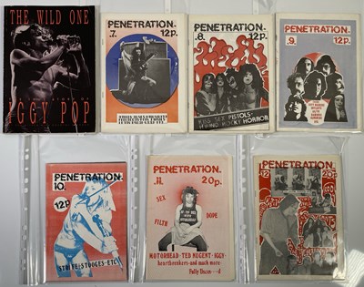 Lot 260 - FANZINES - COLLECTION OF ORIGINAL 'PENETRATION' ZINE.