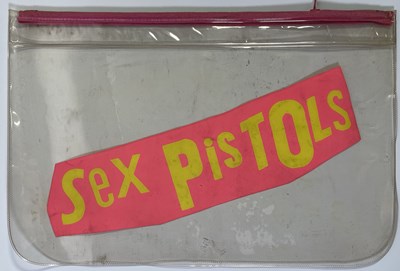 Lot 465 - SEX PISTOLS 1977 PLASTIC WALLET.