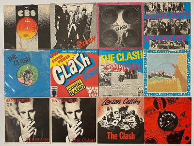 Lot 38 - PUNK - 7" SINGLE PACK - THE CLASH, THE DAMNED, DEAD KENNEDYS
