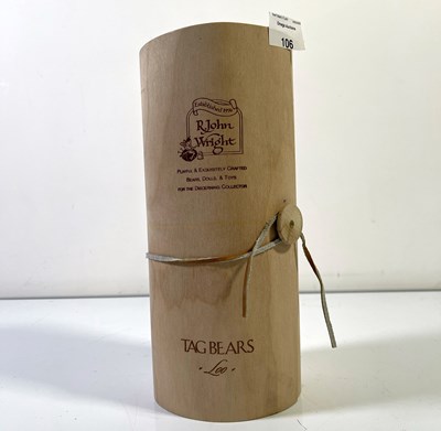 Lot 106 - R. JOHN WRIGHT - LOO BEAR WITH LOO'S TROUT