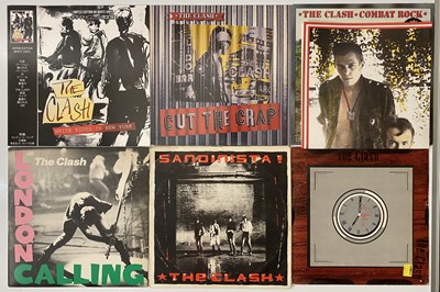 Lot 99 - THE CLASH & JOE STRUMMER LP & 12" PACK - ORIGINAL/EARLY AND REPRESSINGS