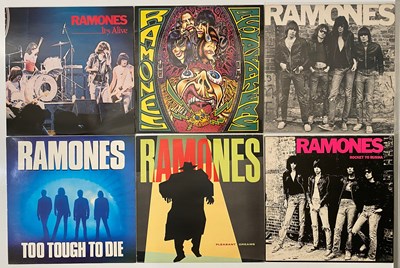 Lot 131 - RAMONES - GENERALLY UK ORIGINALS - LP PACK