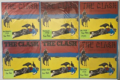 Lot 101 - THE CLASH 'GIVE EM ENOUGH ROPE' OVERSEAS LP PACK