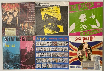 Lot 145 - SEX PISTOLS / RELATED - LIVE - LP PACK
