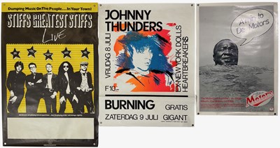 Lot 315 - PUNK POSTERS INC THE MOTORS.