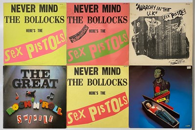 Lot 147 - SEX PISTOLS - FRENCH / OVERSEAS / PICTURE DISCS - LP PACK