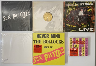 Lot 48 - SEX PISTOLS - LP AND BOX SET PACK