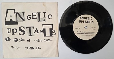Lot 203 - ANGELIC UPSTARTS - THE MURDER OF LIDDLE TOWERS 7" (IS/AU/1024 - ORIGINAL SELF-RELEASED COPY)