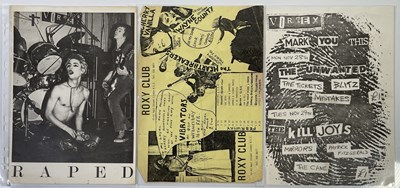Lot 278 - PUNK HANDBILLS INC ROXY CLUB.