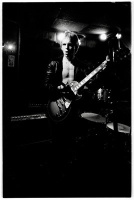 Lot 286 - TUBEWAY ARMY - JULY 1977 - UNPUBLISHED CONCERT PHOTOGRAPHS WITH COPYRIGHT.