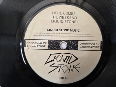Lot 211 - LIQUID STONE - HERE COMES THE WEEKEND 7" (LS 001)