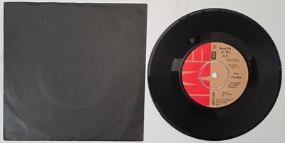 Lot 216 - SEX PISTOLS - 'ANARCHY IN THE U.K.' 7" CHRIS THOMAS MISCREDIT W/ BLACK SLEEVE