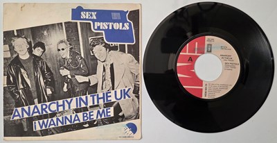 Lot 217 - SEX PISTOLS - ANARCHY IN THE UK 7" (5C 006-06293 - NETHERLANDS PRESSING)