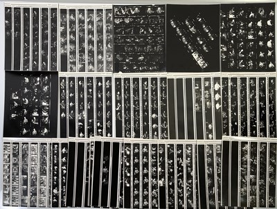 Lot 381 - BUZZCOCKS - ORIGINAL CONTACT SHEET PRINTS FROM 1977.