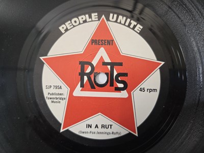 Lot 220 - RUTS - IN A RUT 7" (UK ORIGINAL - SJP 795)