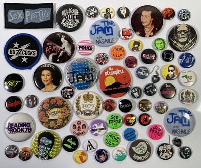 Lot 272 - PUNK BADGE COLLECTION.
