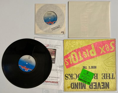 Lot 227 - SEX PISTOLS - NEVER MIND THE BOLLOCKS LP (COMPLETE ORIGINAL SPOTS 001 COPY)