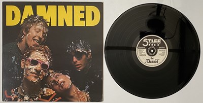 Lot 228 - THE DAMNED - DAMNED DAMNED DAMNED LP - ORIGINAL EDDIE & THE HOT RODS SLEEVE (SEEZ 1)