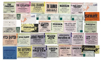 Lot 107 - 1997-98 CONCERT TICKET STUB COLLECTION.