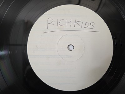 Lot 238 - RICH KIDS - GHOST OF PRINCES IN TOWERS LP (WHITE LABEL TEST PRESSING - EMC 3263)