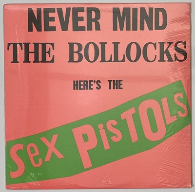 Lot 239 - SEX PISTOLS - NEVER MIND THE BOLLOCKS LP (BSK 3147 - SEALED US COPY W/ STICKER)