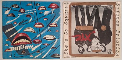 Lot 109 - XTC AND THE CURE SINGLES PACK.
