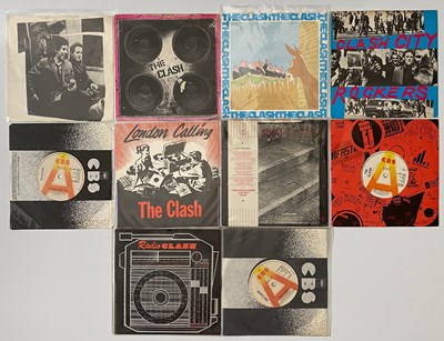 Lot 111 - THE CLASH SINGLES PACK - DEMOS AND PROMOS.