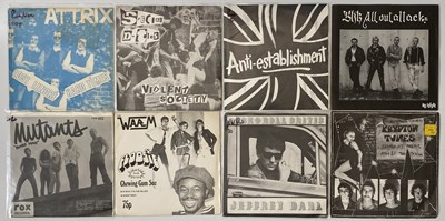 Lot 113 - PUNK / NEW WAVE SINGLES PACK INC. ATTRIX 'LOST LENORE.'