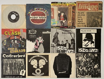 Lot 118 - PUNK SINGLES PACK INC. SEX PISTOLS AND DISCHARGE.