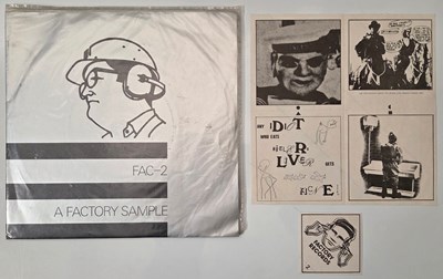 Lot 130 - 'A FACTORY SAMPLE' DOUBLE 7" - UK 1979, JOY DIVISION, DURUTTI COLUMN, CABARET VOLTAIRE