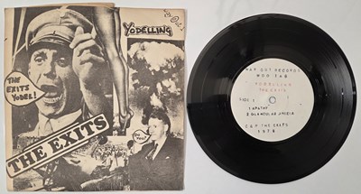 Lot 162 - THE EXITS - 'YODELLING' 7" - UK 1978, WAY OUT RECORDS - SUPER RARE BRITISH PUNK