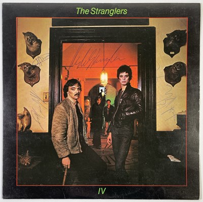 Lot 341 - THE STRANGLERS - FULLY SIGNED COPY OF 'RATTUS NORVEGICUS'.
