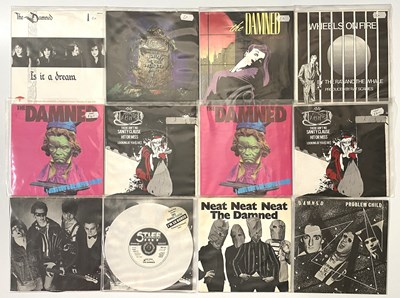 Lot 158 - THE DAMNED / THE CLASH - 7" PACK