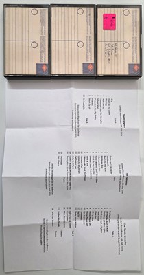 Lot 190 - LIVE TAPES '1976 ROUNDHOUSE' CONCERT W/ RAMONES, STRANGLERS & FLAMIN' GROOVIES