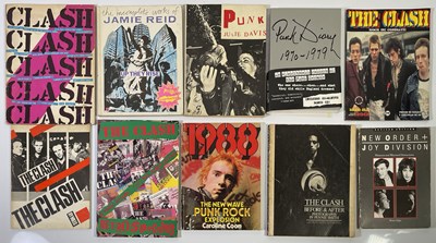 Lot 269 - PUNK - COLLECTABLE BOOKS INC JAMIE REOD / CAROLINE COON ETC.