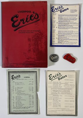 Lot 282 - ERIC'S LIVERPOOL - HANDBILLS AND MEMORABILIA.