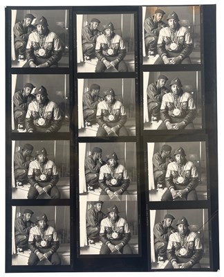 Lot 113 - HIP-HOP - ERIC B AND RAKIM - CONTACT SHEET.