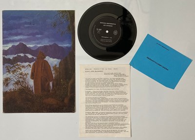 Lot 242 - JOY DIVISION - 'SORDIDE SENTIMENTAL' (COMPLETE ORIGINAL RELEASE OF ATMOSPHERE 'LICHT UND BLINDHEIT' - SS 33 002)