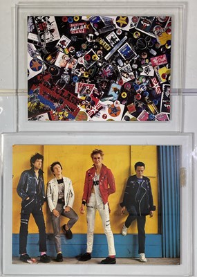 Lot 428 - THE CLASH - VINTAGE MAGAZINE POSTERS.