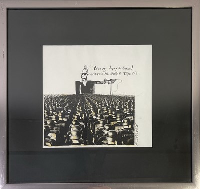 Lot 429 - RAY LOWRY (1944-2008) - ORIGINAL CLASH ARTWORK..
