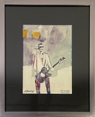 Lot 430 - RAY LOWRY (1944-2008) ORIGINAL CLASH ARTWORK.
