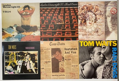 Lot 667 - US - SINGER SONGWRITER - LP COLLECTION - WAINWRIGHT, WAITS, COHEN, SPRINGSTEEN