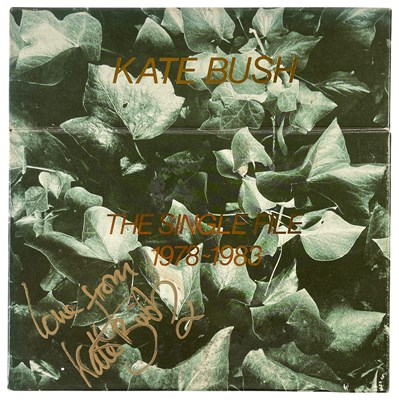 Lot 174 - KATE BUSH - SIGNED SINGLES BOXSET.