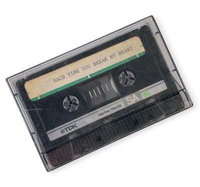 Lot 354 - MADONNA - UNRELEASED DEMO VERSION OF NICK KAMEN'S 'EACH TIME YOU BREAK MY HEART' WITH FULL MADONNA VOCAL.