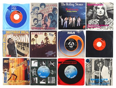 Lot 671 - 60'S - 70'S - ROCK - POP - 7" SINGLE COLLECTION - NON UK SLEEVE ISSUES - BLONDIE, SLADE, ALICE COOPER
