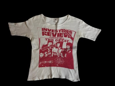 Lot 507 - SEX PISTOLS - GREAT ROCK N ROLL SWINDLE -VINTAGE T-SHIRT.