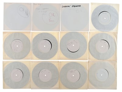 Lot 801 - PUNK / MIXED (INC THE CLASH) - TEST PRESSINGS - 7" PACK
