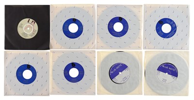 Lot 683 - JAZZ - RARE UK DONALD BYRD PROMO & BLUE NOTE - 7" SINGLE PACK - RARITIES