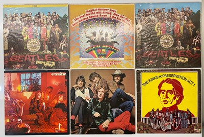Lot 818 - THE BEATLES / KINKS / TRAFFIC / ROCK / PROG - LP COLLECTION