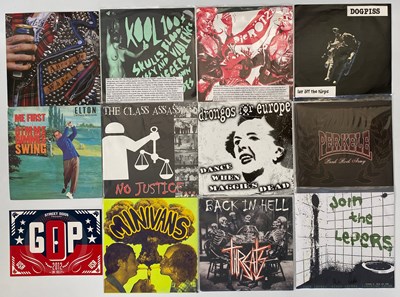 Lot 650 - MODERN PUNK, PROTO PUNK 7" SINGLES ABRASIVE WHEELS, KOOL 100'S